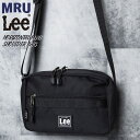 Lee リー 横型 ミニ ショルダーバッグ 軽量 小さめ メンズ レディース ユニセックス ブランド ワンポイント ロゴ ポリエステル シンプル スポーティ フ...