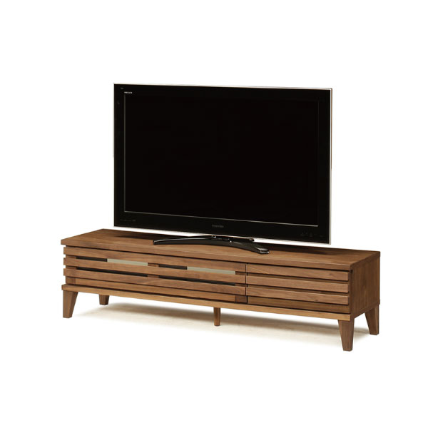 樂天商城 - 送料無料　完成品　153幅　テレビボード　オーク無垢材　ナラ　オイル塗装　日本製　国産　TVボード　テレビ台　引出し　北欧モダン　シンプルデザイン　おしゃれ