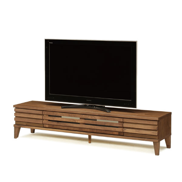 樂天商城 - 送料無料　完成品　180幅　テレビボード　オーク無垢材　ナラ　オイル塗装　日本製　国産　TVボード　テレビ台　引出し　北欧モダン　シンプルデザイン　おしゃれ