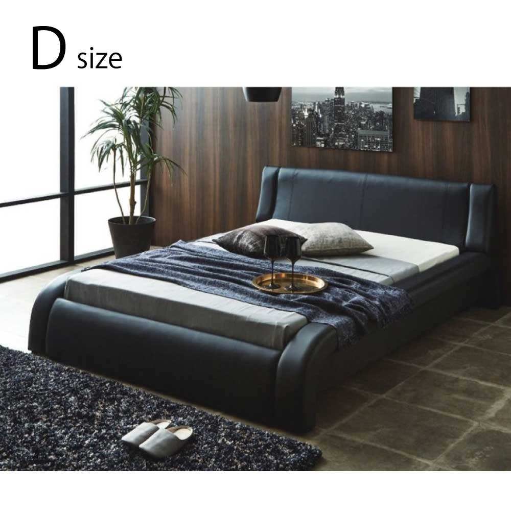 樂天商城 - 送料無料　ダブルベッド　寝具　ゴージャス　モダン　豪華　寝室　寝具　ホテル　ベッドフレーム　人気　おしゃれ　かこいい　マットレスは別売り