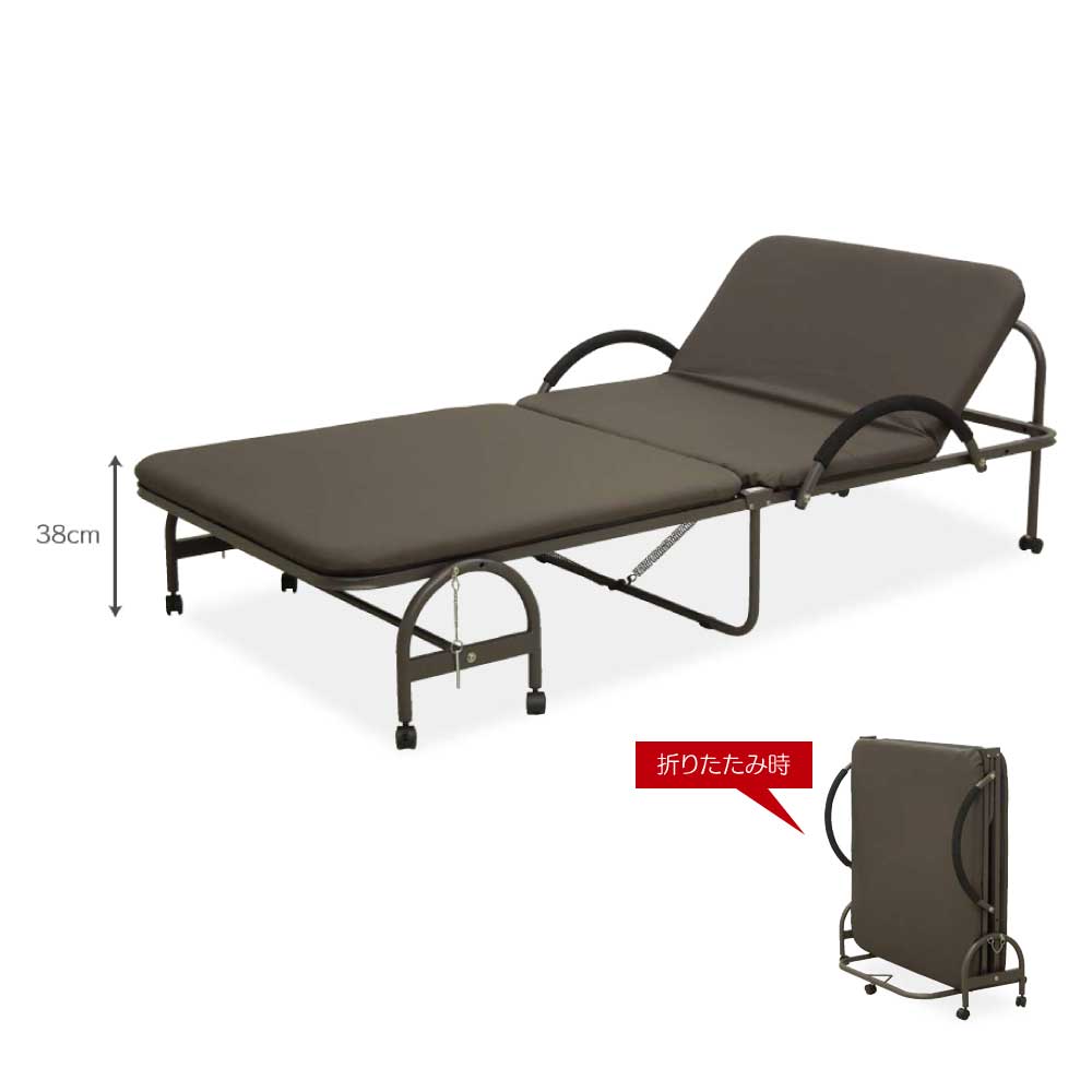 送料無料　収納ベッド　折り畳みベッド　ウレタンベッド　寝室　簡易　やすい　安い　人気　おすすめ　..