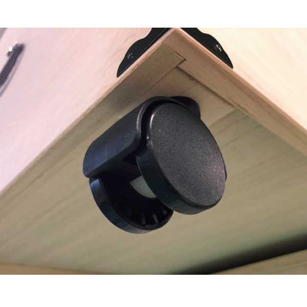 総桐衣装ケース5段 キャスター付き 日本製 桐無垢 着物収納 湿気対策 伝統工芸 チェスト たとう紙 [2]