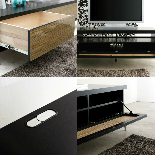 組み立て設置送料無料　180TVボード　シンプルモダン ゼブラウッド　国産　日本製　長脚　ローボード　AVボード　モダンスタイル　大川