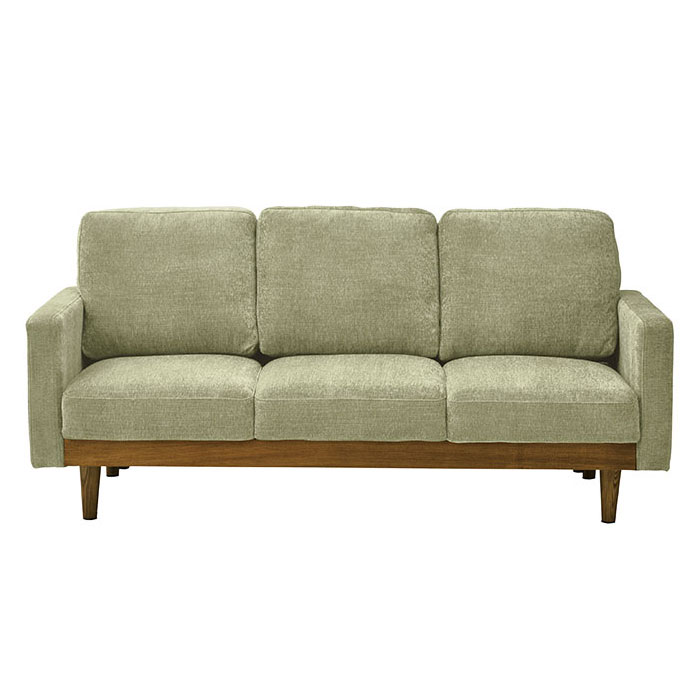 樂天商城 - 送料無料　3人掛けソファー　グレー色　3色対応　北欧テイスト　180センチ　かわいい