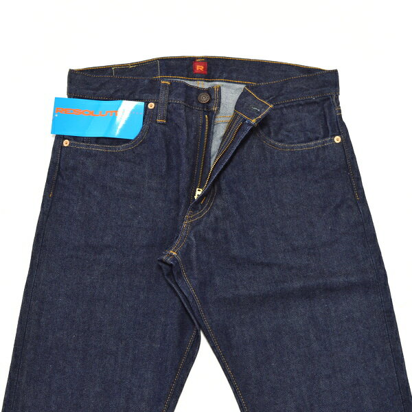 リゾルト RESOLUTE/ジップフライジーンズ ワンウォッシュ 505model Zipper-fry JEANS ONE WASH/712-94/メンズ