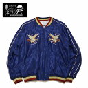 楽天BIG AMERICAN SHOP【期間限定ポイント】テーラートウヨウ TAILOR TOYO/アセテート スーベニアジャケット Early 1950s Style “EAGLE” × “DRAGON & TIGER”/TT15273-128/メンズ 【正規取扱】