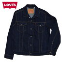 【期間限定ポイント】メンズ/ LEVI 039 S【リーバイス】72334-0134 TYPE3トラッカージャケット ダークインディゴ RINSE【正規取扱】2023秋冬