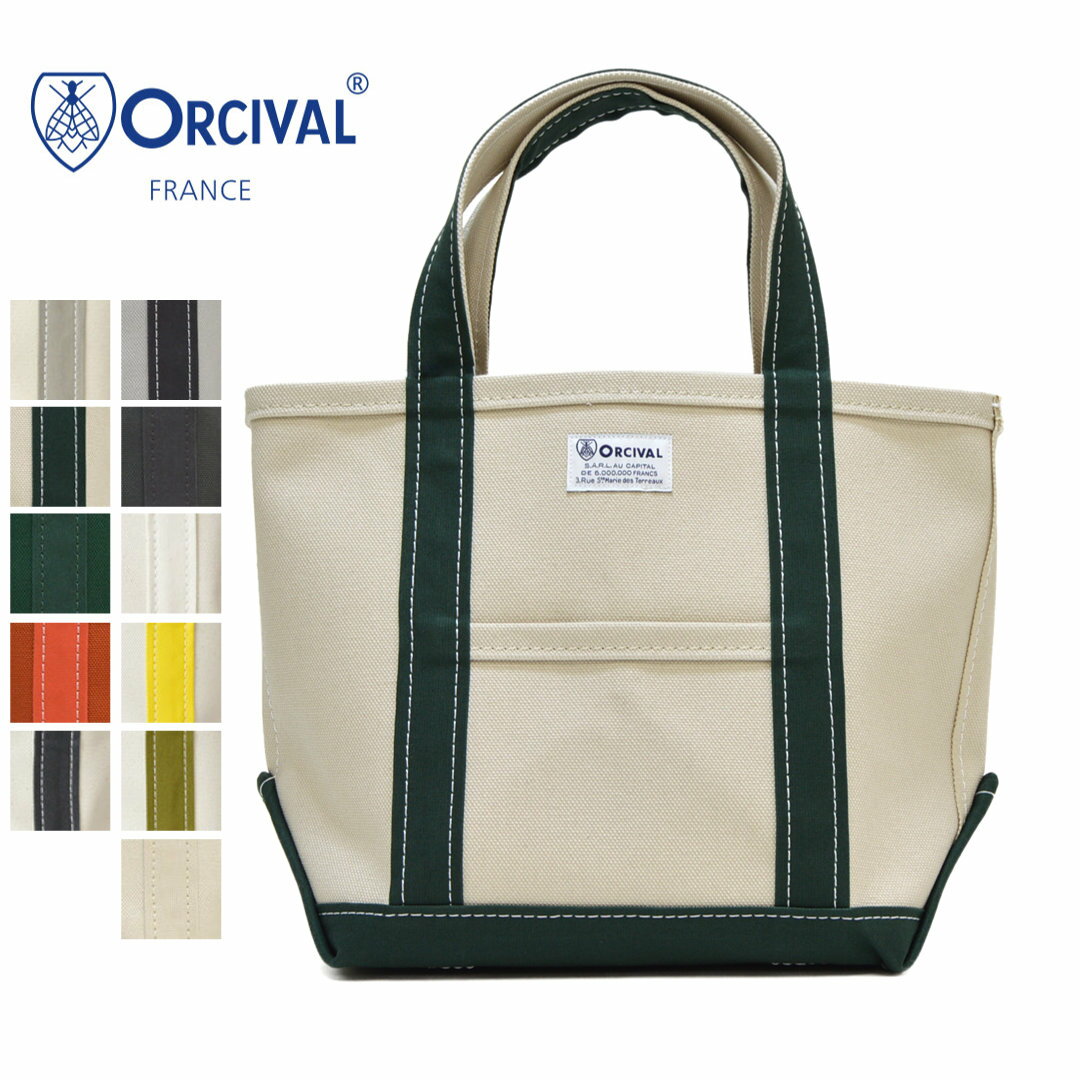 オーシバル 帆布・キャンバス トートバッグ レディース 【期間限定ポイント】オーシバル ORCIVAL/キャンバス トートバッグ/RC-7060 HVC【正規取扱】