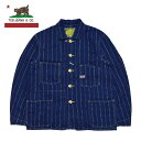 TCBジーンズ TCB jeans/カーハート チョア コート パウ ストライプ Cathartt Chore Coat Paw Stripe/メンズ 【正規取扱】