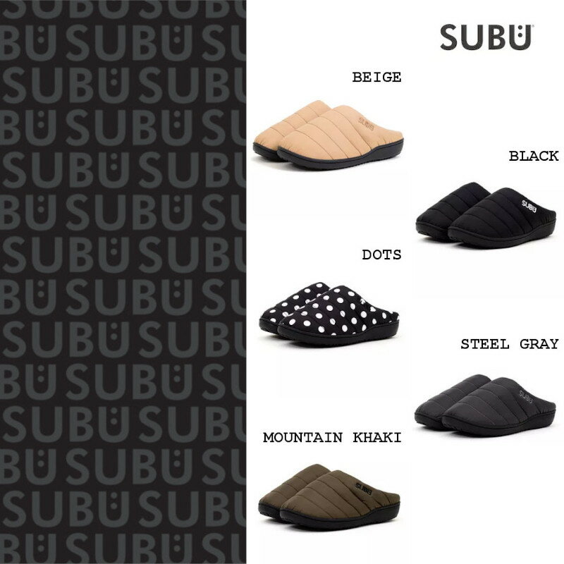 【期間限定ポイント】メンズ レディース/ SUBU【スブ】SUBU PERMANENT collection サンダル（保存袋付）【正規取扱】2023秋冬