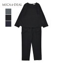 【期間限定ポイント】マイカアンドディール MICA&DEAL/バックプリーツセットアップ/M00E028OP/レディース【正規取扱】