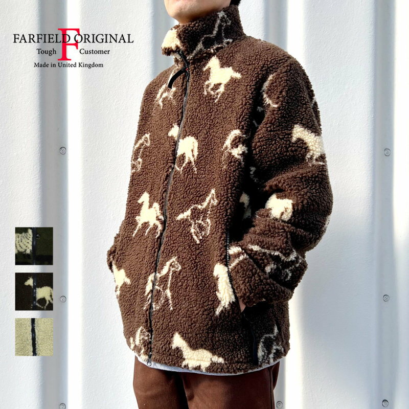 【30%OFF】ファーフィールドオリジナル Farfield Original/ボアジャケット/フェルジャケット FELL JACKET/2402/メンズ【正規取扱】