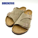 【期間限定ポイント】ビルケンシュトック BIRKENSTOCK/サンダル/チューリッヒ スエードレザー トープ/1009532/メンズ【正規取扱】