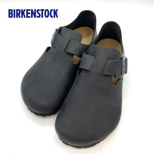 ビルケンシュトック BIRKENSTOCK/ロンドン オイルレザー ブラック LONDON BLACK/166541/メンズ【正規取扱】