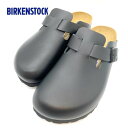 【期間限定ポイント】レディース/ BIRKENSTOCK【ビルケンシュトック】 60193 BOSTON レザー/ブラック【正規取扱】