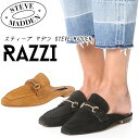 【1万円ポッキリ 】STEVE MADDEN スティーブ マデン レディース ビットローファー フラット サンダル RAZZI カジュアル シューズ 正規品 RAZZI