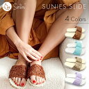 Sunies サニーズ サンダル Slide スライド シャワーサンダル ビーチサンダル レディース スニーズ つっかけ オーストリア ウィーン 足跡かわいい ...