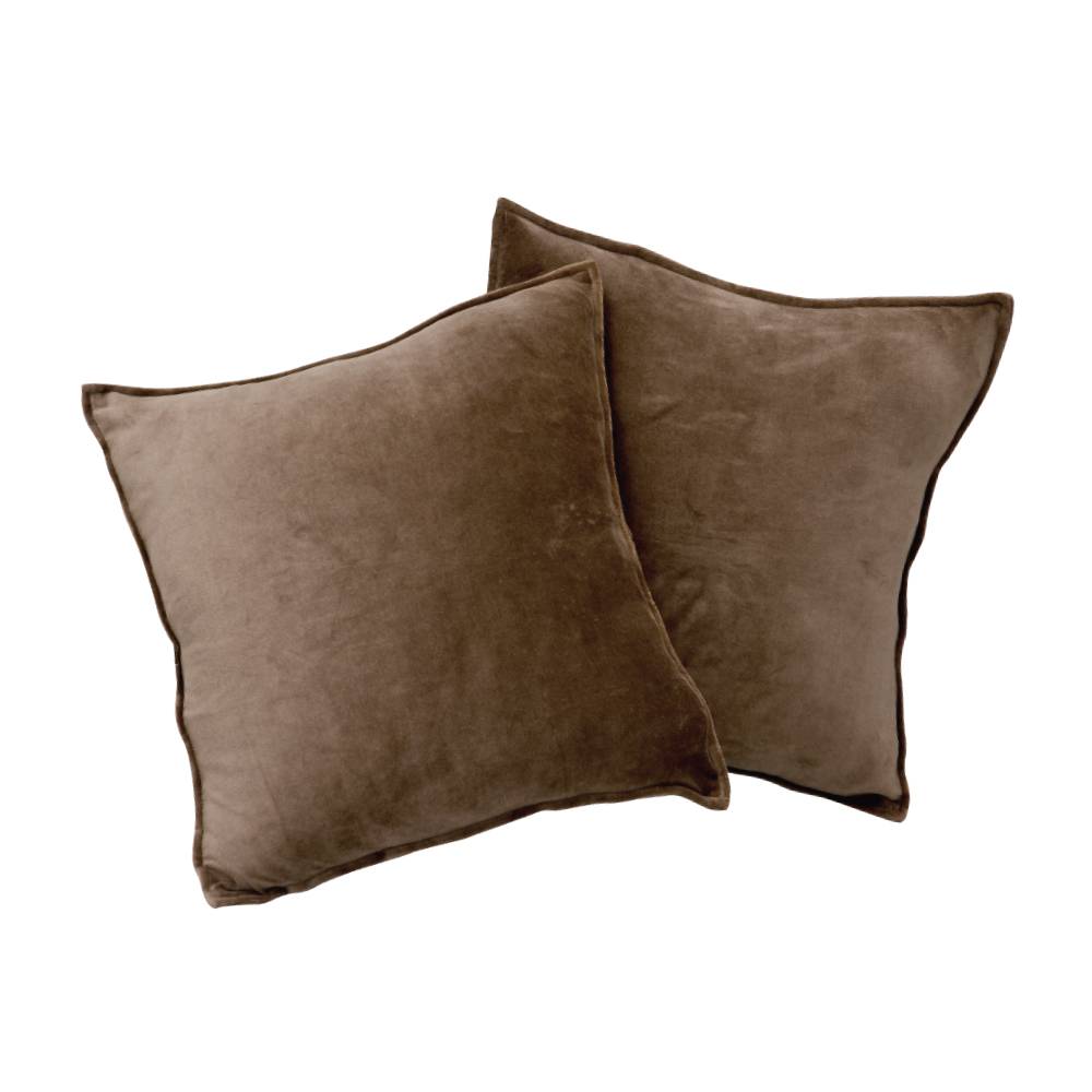 CKL ベロア クッションカバー ブラウン エステ サロン ベロア生地 クッション 枕