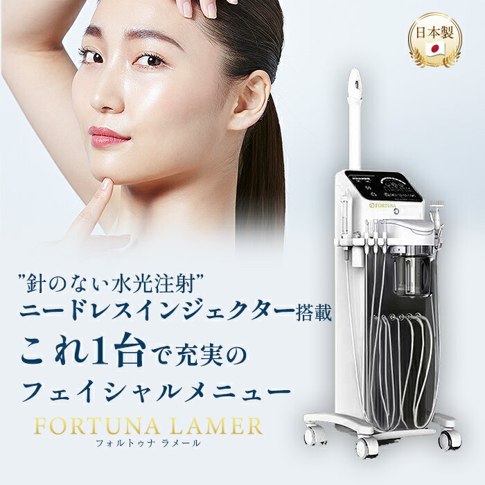 【アウトレット】FORTUNA LAMER（フォルトゥナラメール）業務用複合美顔機器 ニードレスインジェクター スチーマー 水光注射 ダーマペン 1