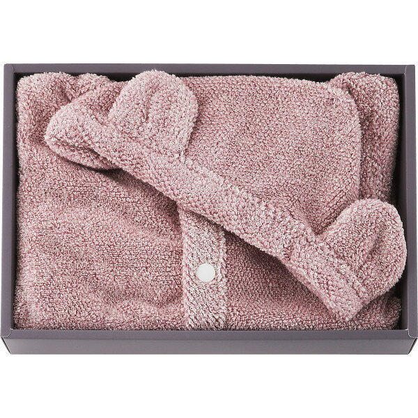 ココポンチョギフト ピンク 対象年齢：1歳～3歳程度 家庭洗濯可（洗濯機）