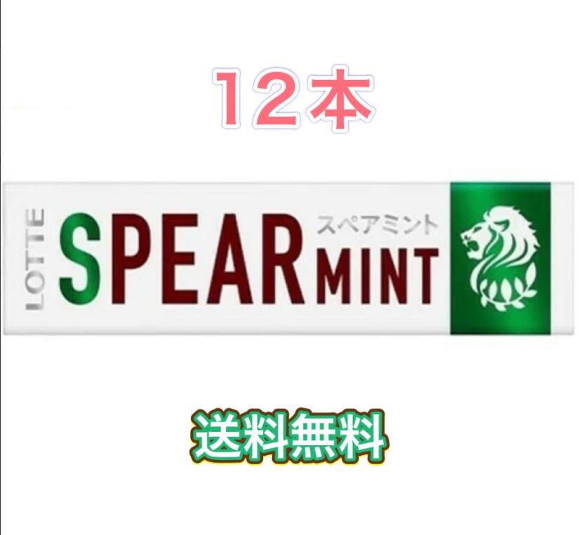 ロッテ　ガム　スペアミント　9枚入り　12本　まとめ買い