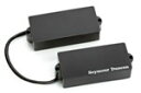 Seymour Duncan Pro-Active for P-Bass このモデルもAJJ-1と同じく、Lightnin' Rodsよりもシャープなアタックと迫力ある低域を持ち合わせており、モダンでハイファイなトーンが得られます。しかし、アクティブピックアップにありがちな耳障りな音域は排除しており、すっきりとした音像に仕上がっています。もちろん、ローノイズであることは言うまでもありません。 Magnet：Ceramic ※ポット、バッテリースナップ、ステレオジャック、配線材が付属しています。 ※9Vバッテリーをご使用ください。 ※受注生産になります。 D.C. Resistance(kΩ) &nbsp; Resonant Peak(kHz) 4.22kHz Treble 9.0 Middle 4.0 Bass 6.0 Magnet Ceramic Bar