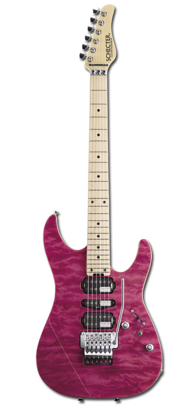 SCHECTER NV-3-24-AL / PINK シェクター ST Type,STタイプ エレキギター 国産,MADE IN JAPAN メンテナンス無料 【受注生産】
