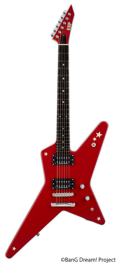 【ESP×BanG Dream コラボギター 受注生産】ESP RANDOM STAR Kasumi (スタンダードモデル） イーエスピー エレキギター バンドリ！ ランダムスター カスミ