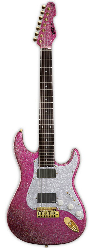 大村孝佳モデル ESP SNAPPER-7 Ohmura Custom / Twinkle Pink [イーエスピー][7弦][エレキギター]  [メンテナンス無料] 【受注生産】