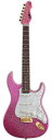 ESP SNAPPER Ohmura Customに、リクエストを多く頂いていたTwinkle Pinkが新しくラインアップに追加。 また、Twinkle Pinkでは、ヘッドトップはボディと同色で仕上げています。 SNAPPER-ALを基本にカスタマイズされている本器は、大村の拘りが形になったまさに理想のギターになっています。 最大の特徴は指板のハーフスキャロップで、一般的なスキャロップより浅くなっており初めて弾く方にも違和感が少なくなっています。フレットには安定した品質で話題のJESCARを採用しています。 ピックアップはセイモアダンカンのSTK-S1 Classic Stackを搭載。スタック構造の為、ノイズも少なく、なおかつレンジの広いシングルコイルサウンドを満喫できます。本人同様ミドルポジションは結線されておらずダミーになっています。 ブリッジにはトラディショナルタイプのGOTOH GE101TSを採用しています。トレモロブロックはスティール製で、スプリングはESP Custom Lab Tremolo Tone Spring Type-2を5本張っています。 BODY : Alder NECK : Hard Maple FINGERBOARD : Rosewood , Harf Scalloped FRETS : JESCAR FW58118-NS, 22frets INLAY : MOP Dot SCALE : 648mm NUT : Bone (43mm) JOINT : Bolt-on TUNER : GOTOH SG360-07 H.A.P.M. BRIDGE : GOTOH GE101TS (ESP Custom Lab Tremolo Tone Spring Type-2) PICKUPS : (Neck) Seymour Duncan STK-S1n (Middle) Seymour Duncan STK-S1m (Dummy) (Bridge) Seymour Duncan STK-S1b CONTROL : Master Volume, Master Tone, Dummy, 3WAY Lever PU Selector COLOR : Twinkle Pink with GigBag 認定証、ポスター、非売品ピック付属 ※こちらの商品は受注生産のため、数ヶ月納期をいただきます。 お客様のためだけの一本をESPファクトリーにて製作いたします。 詳しい納期などはお気軽にお問い合わせくださいませ。