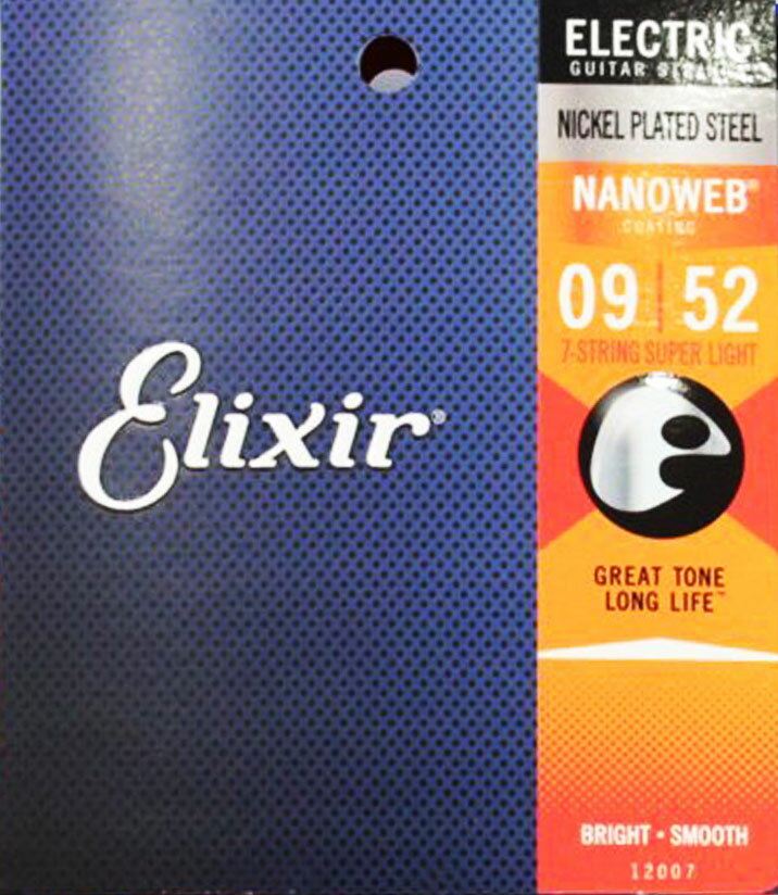 Elixir NANOWEB 7-STRING SUPER LIGHT009-052#12007 [ꥯ][][ʥΥ][7][ѡ饤]