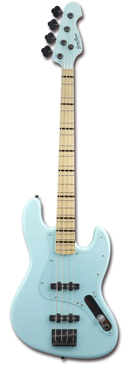 [04 Limited Sazabys GEN Model] GrassRoots G-EAST BLUE ( AQ Blue )[グラスルーツ][エレキベース][ブルー] [メンテナンス無料] 【予約商品】