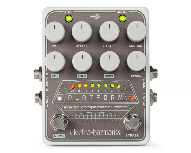 electro harmonix Platform Stereo Compressor / Limiter【お買い物マラソンのポイント5倍！～5/16（木）01:59まで】