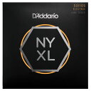 D'Addario NYXL D'Addario独自の高炭素カーボン「NY STEEL 」を芯弦に採用し、既存のベース弦よりさらに広いダイ ナミックレンジとサステインを持った弦に仕上がっています。全てのプレースタイルに応えられるよう精密にデザイン されており、ディープで力強く&quot;パンチ&quot;の効いた低音と、倍音のレスポンスが際立っているのが特徴です。 NYXL50105 Set Long Scale, Medium, 50-105 1st:.050 2nd:.070 3rd:.085 4th:.105