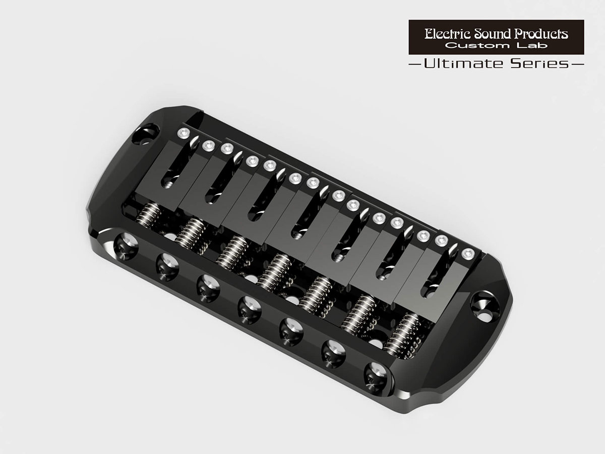 【ESP Parts】ESP FB20-7 Brass -Direction- Black [ESP Custom Lab Ultimate Series][7弦用]【受注生産3～4ヶ月】