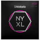 D'Addario NYXL D'Addario独自の高炭素カーボン「NY STEEL 」を芯弦に採用し、既存のベース弦よりさらに広いダイ ナミックレンジとサステインを持った弦に仕上がっています。全てのプレースタイルに応えられるよう精密にデザイン されており、ディープで力強く&quot;パンチ&quot;の効いた低音と、倍音のレスポンスが際立っているのが特徴です。 ※こちらはスーパーロングスケール専用です NYXL45130 Set Super Long Scale , Regular Light 4-String , 45-100 1st:.045 2nd:.065 3rd:.080 4th:.100