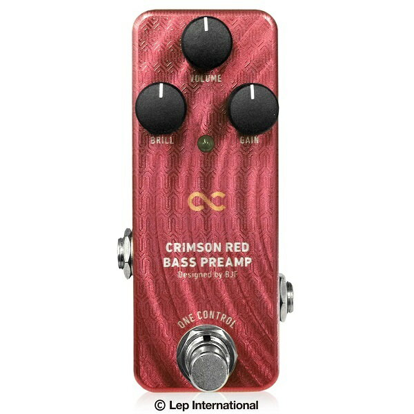 ONE CONTROL CRIMSON RED BASS PREAMP [お取り寄せ]