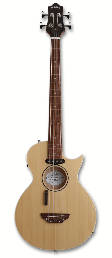 GrassRoots G-AC-BASS-FL / Natural Satin [フレットレス][アコースティックベース][アコベ][入門][初心者][グラスルーツ] [メンテナンス無料][受注生産]