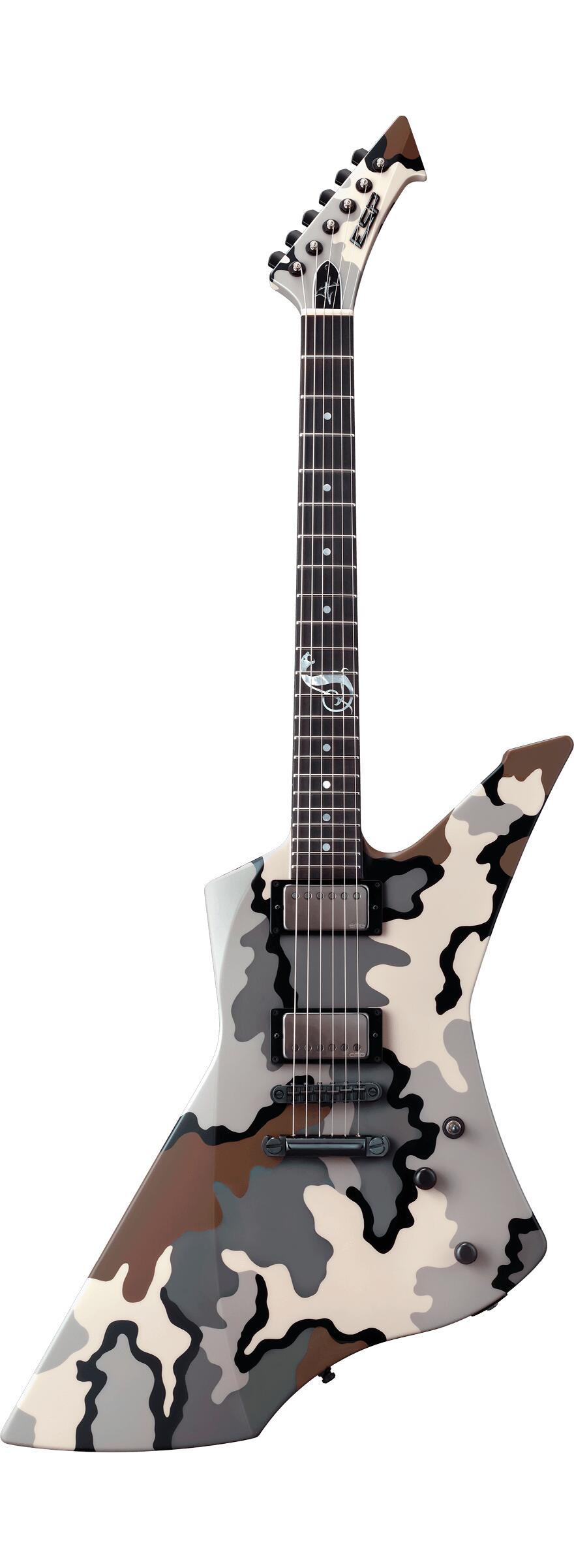 [JAMES HETFIELD METALLICA] ESP SNAKEBYTE CAMO / KUIU CAMO SATIN [ジェイムズ・ヘットフィールド][メタリカ] [メンテナンス無料] 【受注生産】