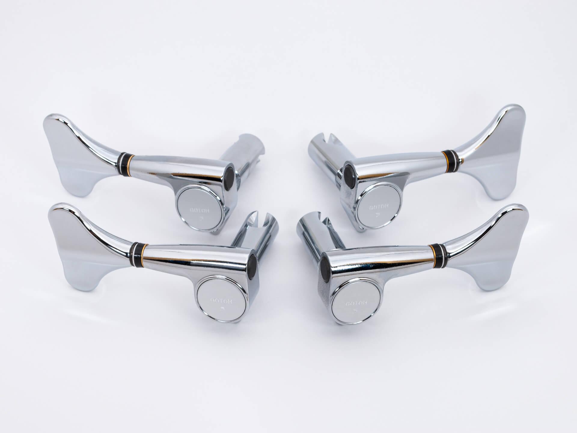 【ESP Parts】GB707E L2+R2 SET Chrome [ベース用][パーツ/ペグ/クローム][お取り寄せ]【お買い物マラソンのポイント5倍！～5/16（木）01:59まで】