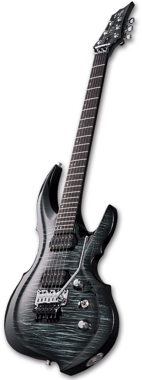 ESP FRX / Glitter Storm Black [イーエスピー][フロイドローズ][シルバー][エレキギター][国産,MADE IN JAPAN] [メンテナンス無料] 【受注生産】【ただいまポイント5倍！〜8/23（火）01:59まで】