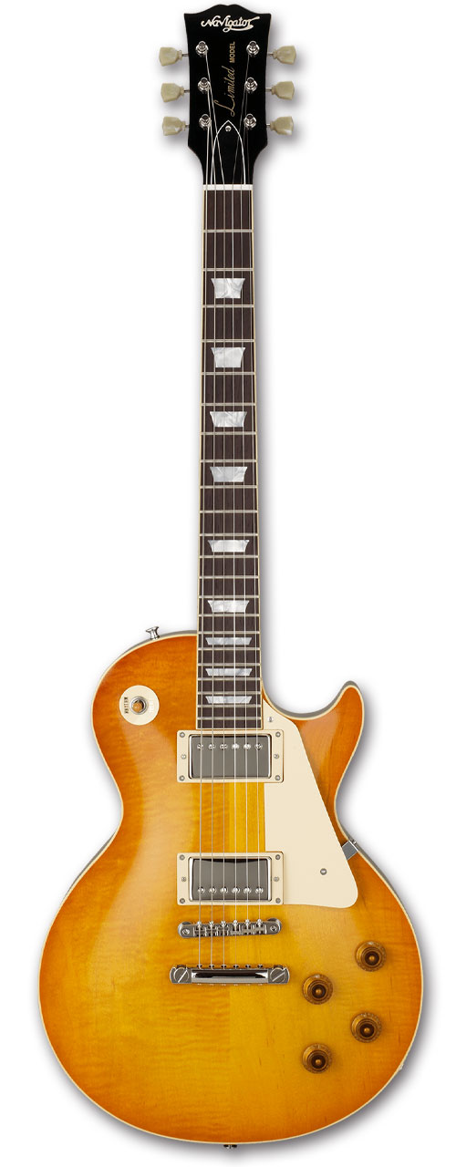 Navigator N-LP-STD / Honey Sunburst ナビゲイター LPタイプ エレキギター 国産,MADE IN JAPAN メンテナンス無料 【受注生産】