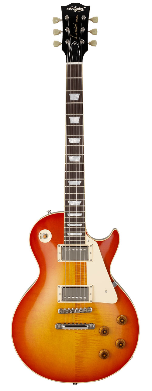 Navigator N-LP-STD / Cherry Sunburst ナビゲイター LPタイプ エレキギター 国産,MADE IN JAPAN メンテナンス無料 【受注生産】