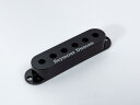 ピックアップカバー Seymour Duncan シングルコイル用 DUNCAN ST PU COVER Logo Black [お取り寄せ]