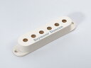 ピックアップカバー Seymour Duncan シングルコイル用 DUNCAN ST PU COVER Logo Parchment White [お取り寄せ]