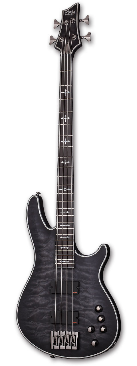 SCHECTER DIAMOND SERIES HELLRAISER EXTREME 4 / See Thru Black Satin [AD-HR-EX-BASS-4][シェクター][エレキベース][EMGピックアップ][メンテナンス無料] 【受注生産＝約8ヶ月】