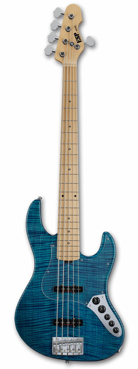 ESP AMAZE-CTM-SL5 FM/M / Faded Blue [イーエスピー][アメイズ][メイプル指板][フレイムメイプル][エレキベース][国産,MADE IN JAPAN] [メンテナンス無料] 【受注生産】