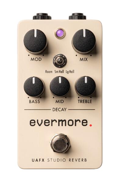 Universal Audio Evermore UAFX Studio Reverb【お取り寄せ】【お買い物マラソンのポイント5倍！～5/16（木）01:59まで】