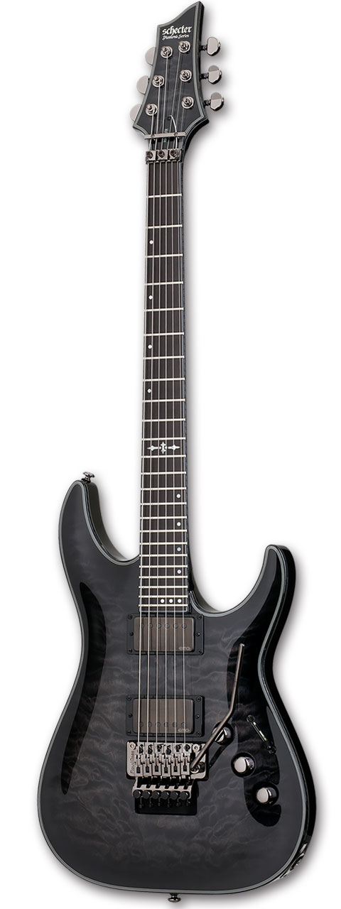 SCHECTER DIAMOND SERIES HELLRAISER HYBRID C-1 FR / Trans Black Burst AD-C-1-FR-HR-HB / TBB シェクター エレキギター EMGピックアップ Floyd Rose メンテナンス無料 【受注生産＝約8ヶ月】