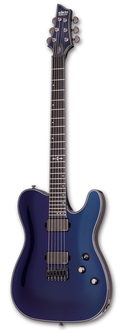 SCHECTER DIAMOND SERIES HELLRAISER HYBRID PT / Ultra Violet AD-PT-HR-HB シェクター エレキギター EMGピックアップ メンテナンス無料 【受注生産＝約8ヶ月】